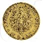 Mobile Preview: 10 Mark Gold Sachsen 1874 Münzen-Wertseite