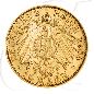 Mobile Preview: 10 Mark Gold Wilhelm II 1903 Münzen-Wertseite