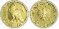 Preview: 20 Euro Gold Wanderfalke Münze Vorderseite und Rückseite zusammen