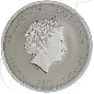 Mobile Preview: 2019 Schwein 8 Dollar Australien Silber Lunar Münzen-Wertseite