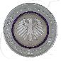 Mobile Preview: 2021 G Polare Zone 5 Euro violetter Ring Karlsruhe Münzen-Wertseite