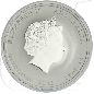 Preview: Australien 2011 Hase Lunar 1 Dollar Silber Münzen-Wertseite