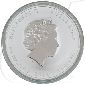 Preview: Australien 1 Dollar 2012 BU Silber Blauer Drache ANDA CoinShow Sydney
