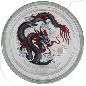 Preview: Australien 1 Dollar 2012 BU Silber Schwarzer Drache CoinShow WMF