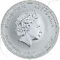 Preview: Australien 1 Dollar 2012 BU Silber Lunar II Jahr des Drachen