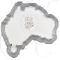 Preview: Australien 1$ 2013 Silber fein MapsShapedCoin Känguru Farbe
