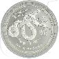 Preview: Australien 2013 Schlange Lunar 1 Dollar Silber Münzen-Bildseite