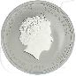 Mobile Preview: Australien 1 Dollar 2014 BU Silber Lunar II Jahr des Pferdes