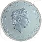 Preview: Australien 30 Dollar 2012 BU Silber Lunar II Jahr des Drachen