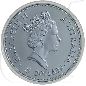 Preview: Australien Kookaburra 1990 5 Dollar Silber 1oz st Münzen-Wertseite