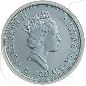 Preview: Australien Kookaburra 1991 5 Dollar Silber 1oz st Münzen-Wertseite