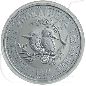 Preview: Australien Kookaburra 1994 1 Dollar Silber 1oz st Münzen-Bildseite