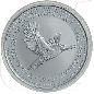 Preview: Australien Kookaburra 1996 1 Dollar Silber 1oz st Münzen-Bildseite