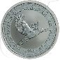 Mobile Preview: Australien 2 Dollar 1996 BU Kookaburra Silber 2 Unzen Münzen-Bildseite