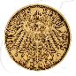 Preview: Baden 1898 10 Mark Gold Deutschland Münzen-Wertseite