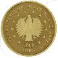 Preview: BRD 20 Euro 2013 Deutscher Wald Kiefer G (Karlsruhe) Gold 3,89g fein