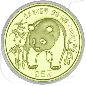 Preview: China Panda 1986 25 Yuan Gold 1/4 oz st