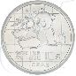 Preview: China Panda 1989 st 10 Yuan 31,10g (1oz) Silber fein Münzen-Bildseite
