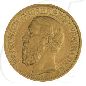 Mobile Preview: Deutschland Baden 10 Mark Gold 1873 ss Friedrich I.