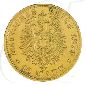 Preview: Deutschland Bayern 10 Mark Gold 1878 ss RF poliert Ludwig II.