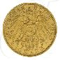 Mobile Preview: Deutschland Bayern 10 Mark Gold 1890 ss+ Otto
