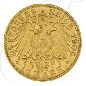 Mobile Preview: Deutschland Hamburg 10 Mark Gold 1905 vz Wappen