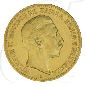 Preview: Deutschland Preussen 10 Mark Gold 1896 ss+ Wilhelm II.