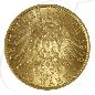Mobile Preview: Deutschland Preussen 20 Mark Gold 1909 A vz+ Wilhelm II.