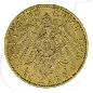 Preview: Deutschland Preussen 20 Mark Gold 1914 vz Wilhelm II. in Gardeuniform