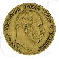 Mobile Preview: Deutschland Preussen 10 Mark Gold 1873 A ss Wilhelm I.