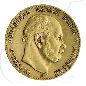 Mobile Preview: Deutschland Preussen 10 Mark Gold 1875 C ss Wilhelm I. Münzen-Bildseite