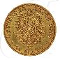 Mobile Preview: Deutschland Preussen 10 Mark Gold 1888 A ss poliert Friedrich III. Münzen-Wertseite
