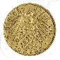 Mobile Preview: Deutschland Preussen 10 Mark Gold 1901 vz Wilhelm II. Münzen-Wertseite