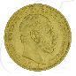 Mobile Preview: Deutschland 20 Mark Gold 1887 A ss Preussen Wilhelm I. Münzen-Bildseite