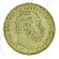 Mobile Preview: Deutschland 20 Mark Gold 1887 A ss-vz Preussen Wilhelm I. Münzen-Bildseite
