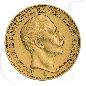 Preview: Deutschland Preussen 20 Mark Gold 1890 A ss Wilhelm II.