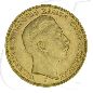 Preview: Deutschland 20 Mark Gold 1905 J vz Preussen Wilhelm II. Münzen-Bildseite