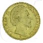 Mobile Preview: Deutschland 20 Mark Gold 1872 D ss Bayern Ludwig II. Münzen-Bildseite