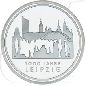 Preview: BRD 10 Euro Silber 2015 F 1000 Jahre Leipzig PP (Spgl)