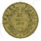 Preview: Frankreich 20 Francs 1855 A Gold 5,806 gr. fein Napoleon III. ss