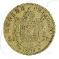 Preview: Frankreich 20 Francs 1869 BB Gold 5,806 gr. fein Napoleon III. ss Münzen-Wertseite