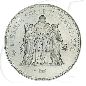 Preview: Frankreich Herkules 50 Francs Münzen-Bildseite