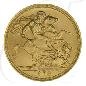 Preview: England Goldmünze Queen Elisabeth II. Sovereign 7,32 gr. fein
