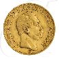 Mobile Preview: Hessen 1876 Gold 10 Mark Ludwig III Münzen-Bildseite