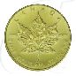 Preview: Kanada 10 Dollar Maple Leaf Gold 7,776g (0,25oz) fein