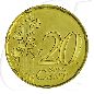 Preview: Monaco 2002 20 Cent Umlauf Münze Kurs Münzen-Wertseite