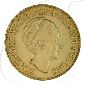 Preview: Niederlande 10 Gulden 1932 Gold 6,05g fein vz-st Wilhelmina I. Münzen-Bildseite