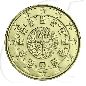 Preview: Portugal 20 Cent 2012 stempelglanz Umlaufmünze königliches Siegel von 1142