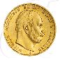 Mobile Preview: Preussen 1872 10 Mark Gold Wilhelm I. Deutschland Münzen-Bildseite