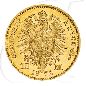 Preview: Preussen 1872 10 Mark Gold Wilhelm I. Deutschland Münzen-Wertseite